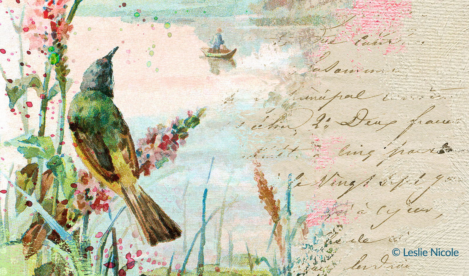 Digital Collage With A May Freebie