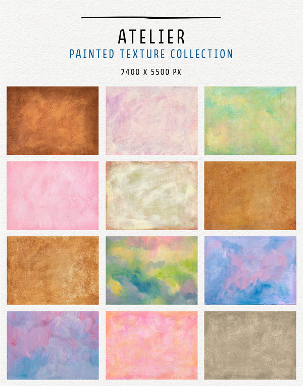 Atelier Hand-Painted Texture Collection - Leslie Nicole