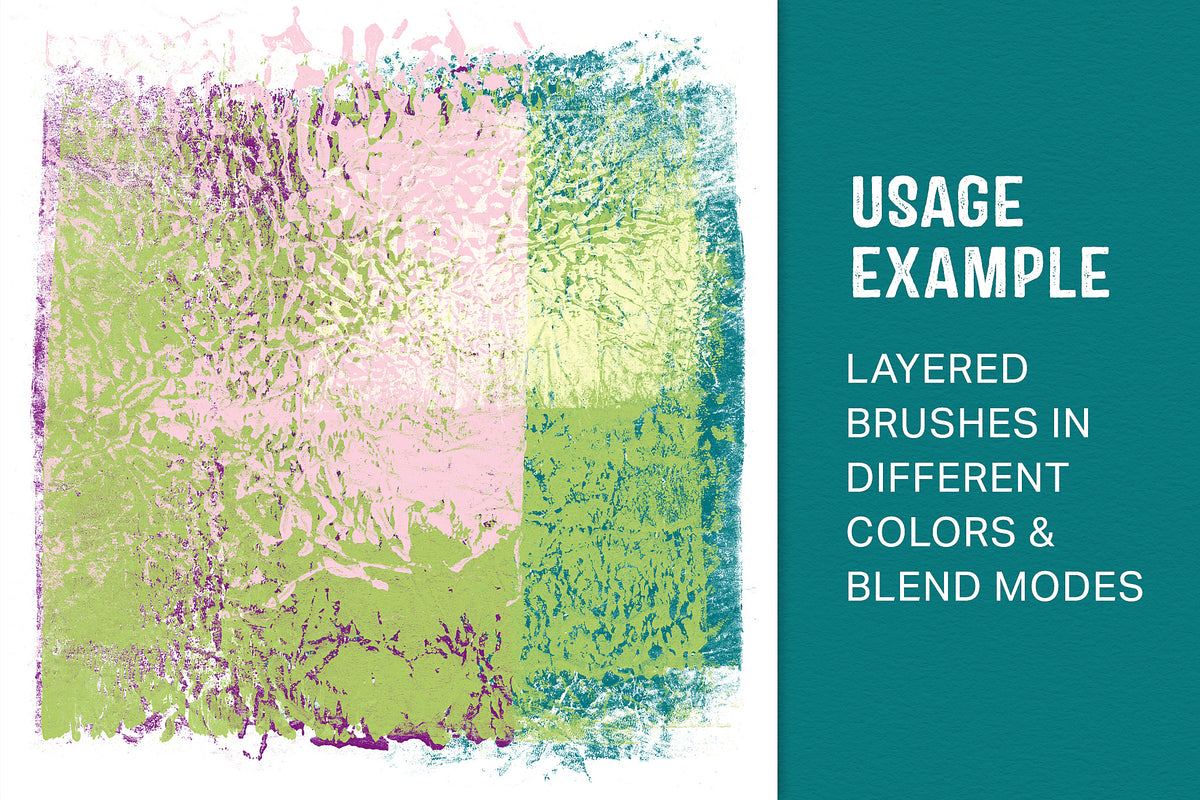 Gouache Grunge No. 6 Photoshop Brushes
