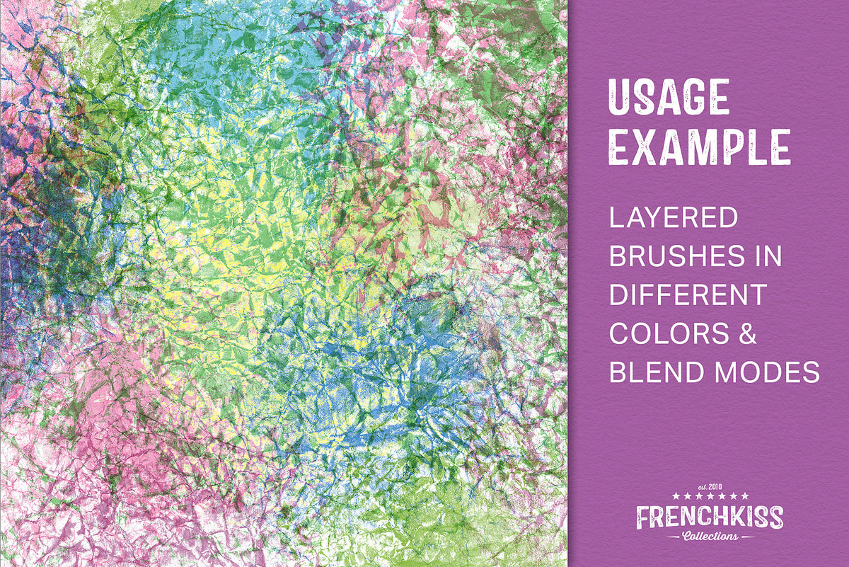 Gouache Grunge No. 9 Photoshop Brushes